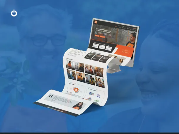 Redesign of bespoke career site solution by Adverto