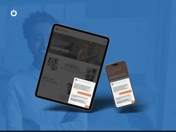 Interface of Cody, Adverto's job search widget, using AI