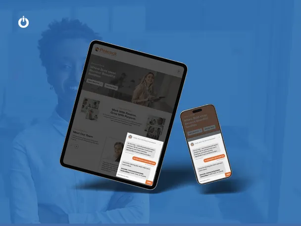Interface of Cody, Adverto's job search widget, using AI