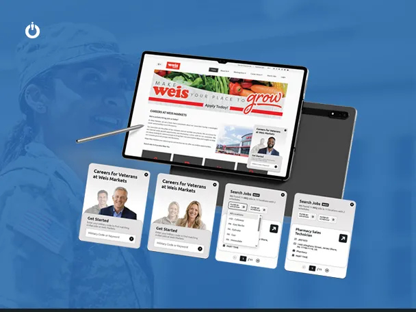 Redesigned Veteran Job Search Widget